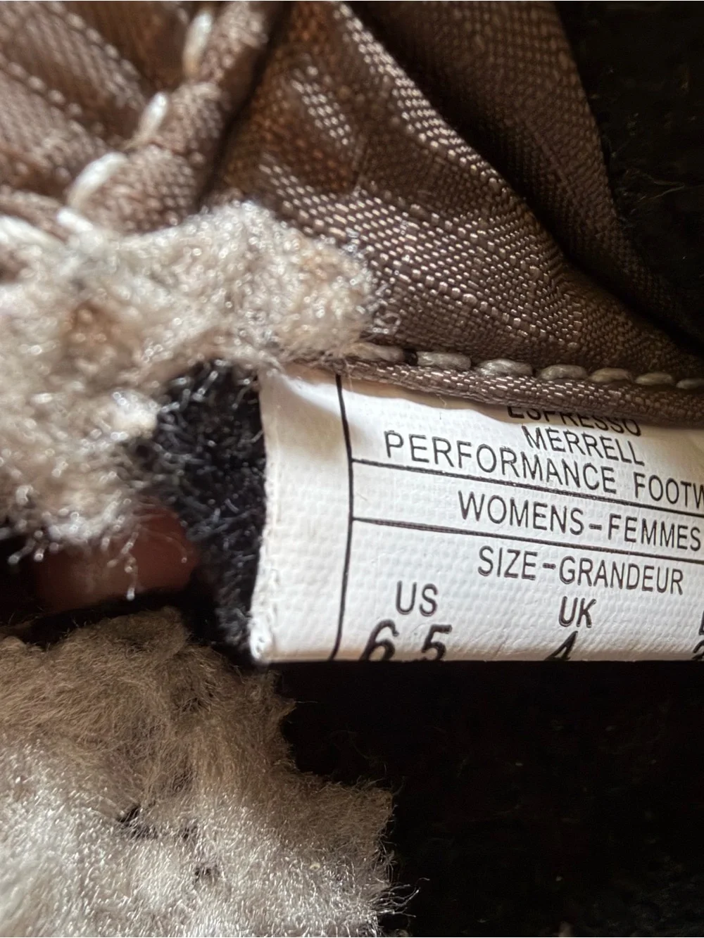Merrell Women's Brown Faux Fur Winter Lace-Up Boots